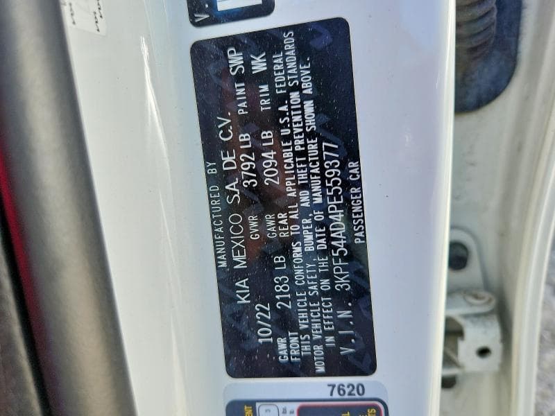 2023 KIA FORTE GT LINE 12