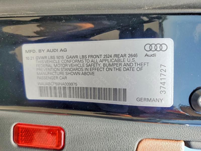 2022 AUDI A5 PREMIUM 40 12