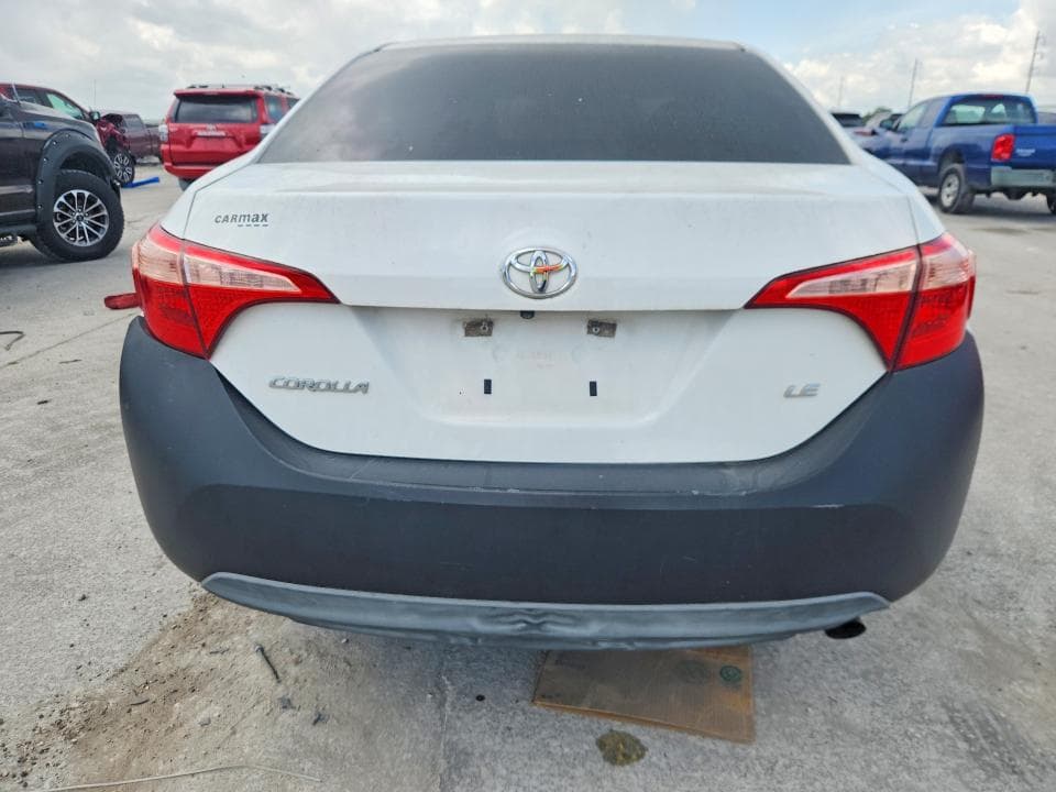 2019 TOYOTA COROLLA LE LE 6
