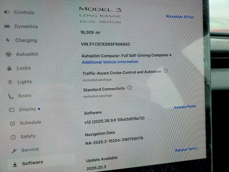 2025 TESLA MODEL 3 9