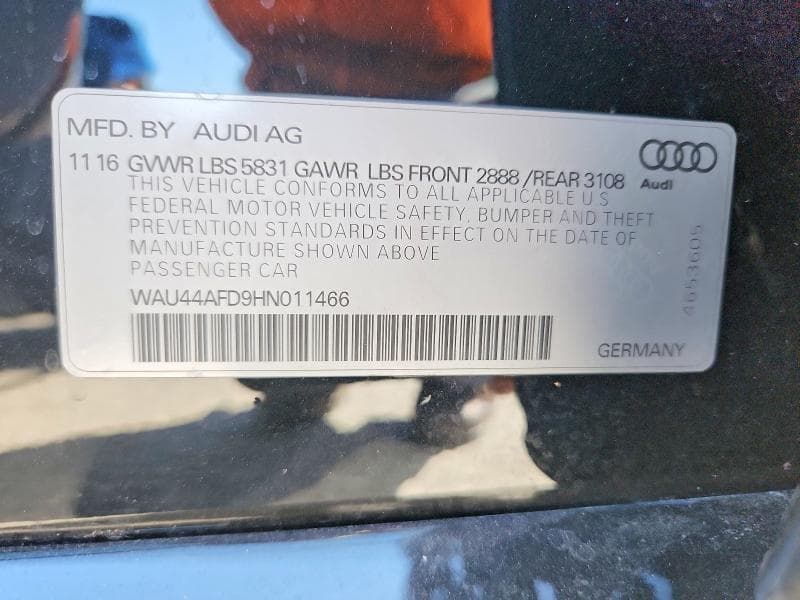 2017 AUDI A8 L QUATTRO 13