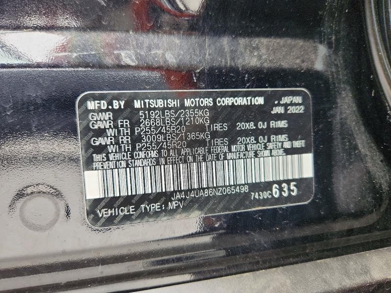 2022 MITSUBISHI OUTLANDER SE 14