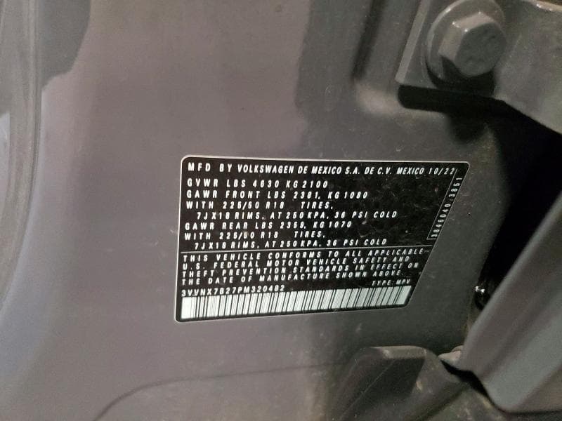 2023 VOLKSWAGEN TAOS SE SE 13