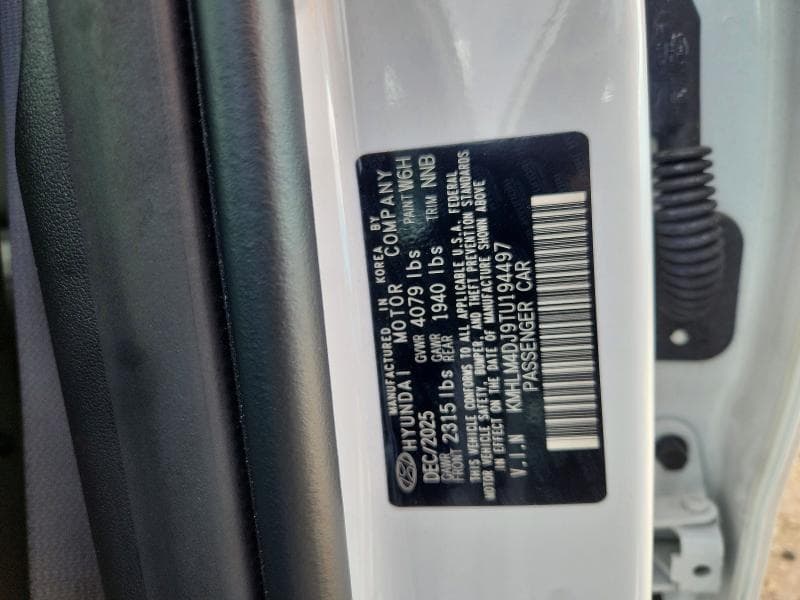 2026 HYUNDAI ELANTRA HYBRID BLUE 13