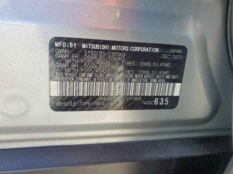 2024 MITSUBISHI OUTLANDER SE 13