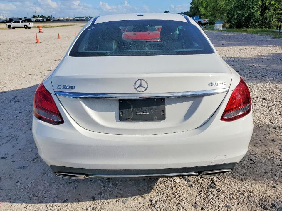 2018 MERCEDES-BENZ C 300 4MATIC 300 4MATIC 6