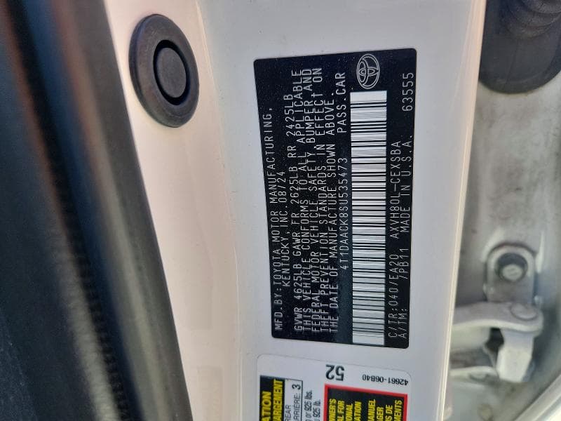 2025 TOYOTA CAMRY SE 12