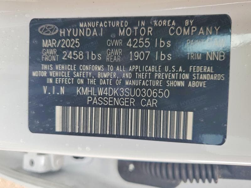 2025 HYUNDAI ELANTRA N BASE 12