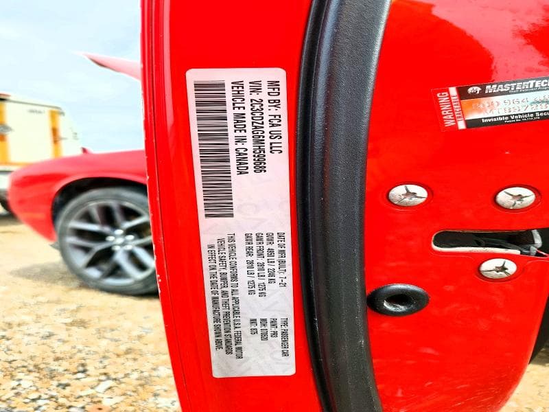 2021 DODGE CHALLENGER SXT 12