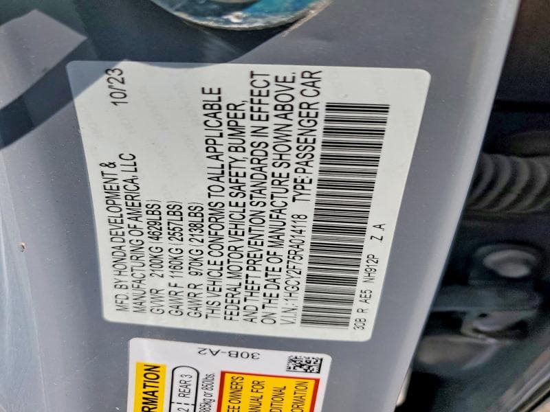 2024 HONDA ACCORD HYBRID SPORT-L 12