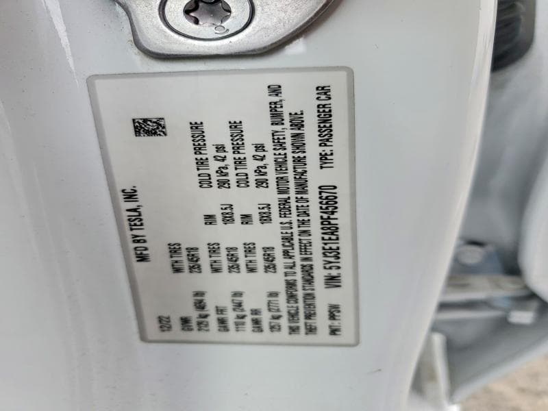 2023 TESLA MODEL 3 12