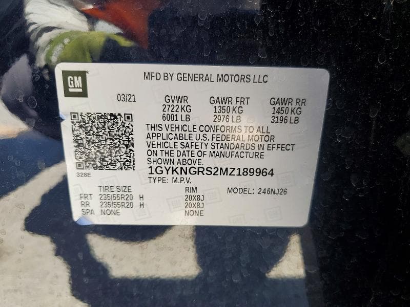 2021 CADILLAC XT5 SPORT SPORT 14