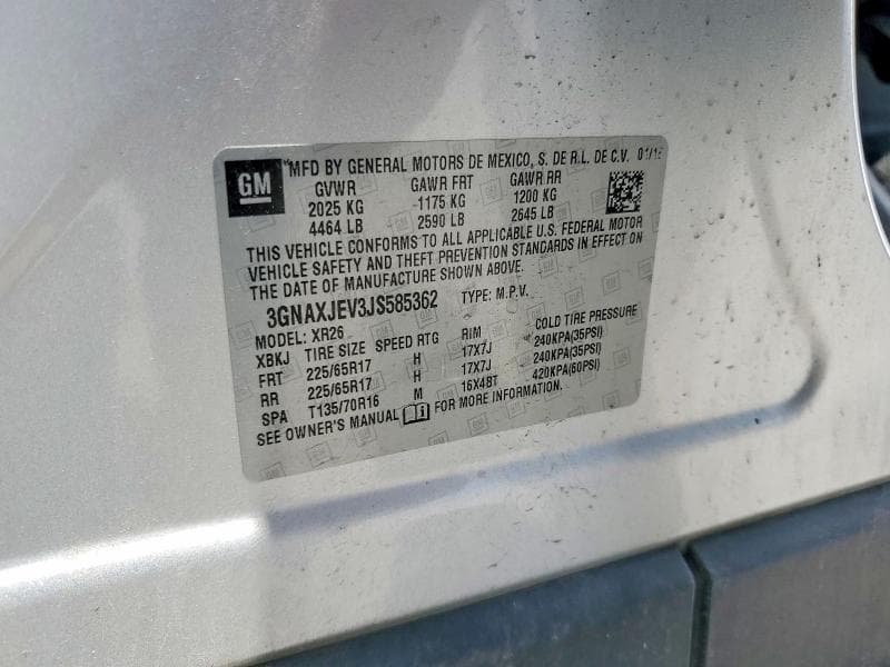 2018 CHEVROLET EQUINOX LT 14