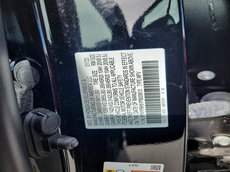 2023 HONDA PASSPORT EXL 13