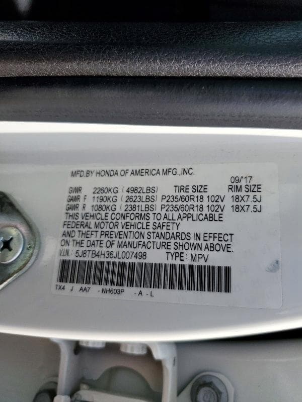 2018 ACURA RDX 4D 13