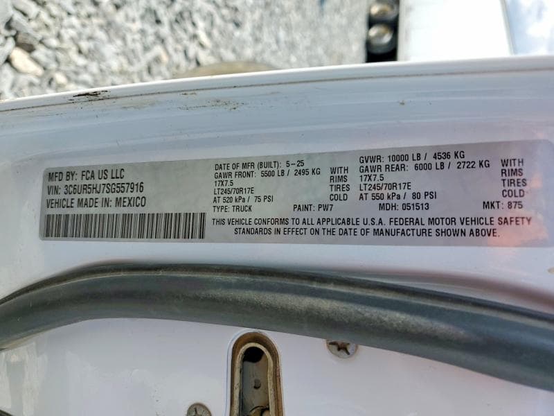 2025 RAM 2500 TRADESMAN TRADESMAN 12
