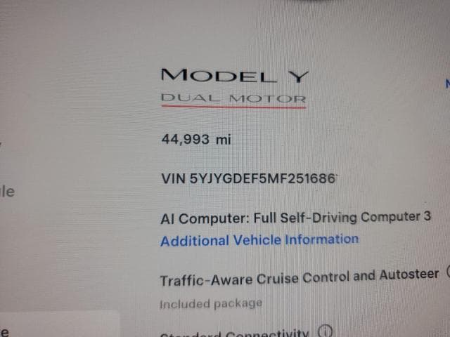 2021 TESLA MODEL Y 9
