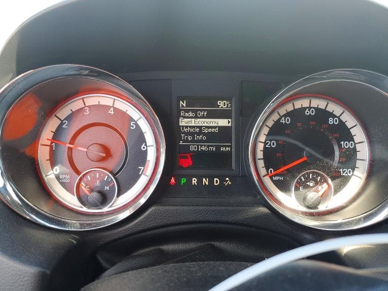 2017 DODGE GRAND CARAVAN GT 9
