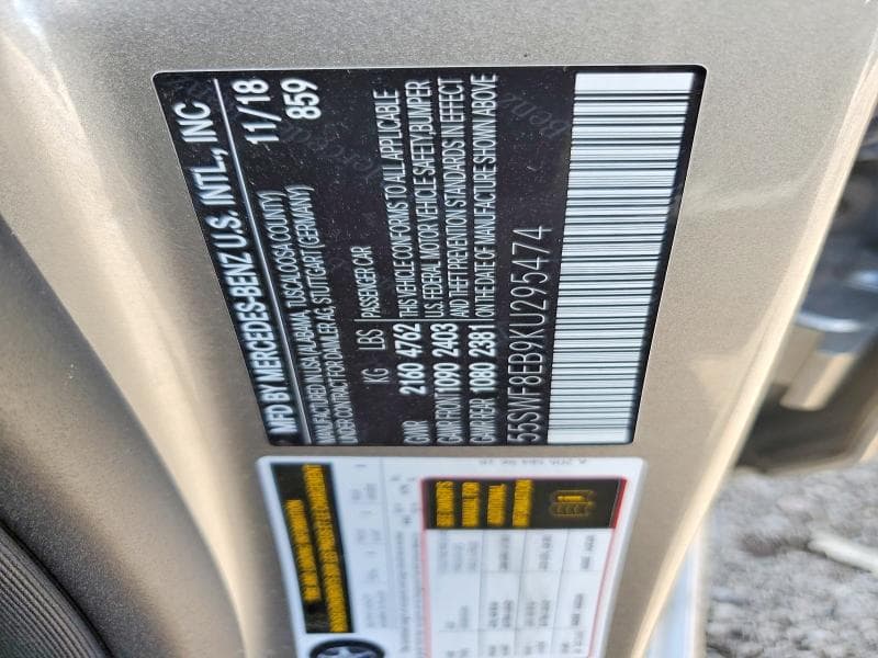 2019 MERCEDES-BENZ C 300 4MATIC 300 4MATIC 13