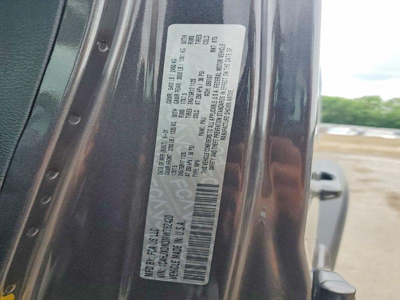 2021 JEEP WRANGLER UNLIMITED SPORT 13