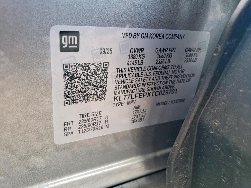 2026 CHEVROLET TRAX LS LS 12