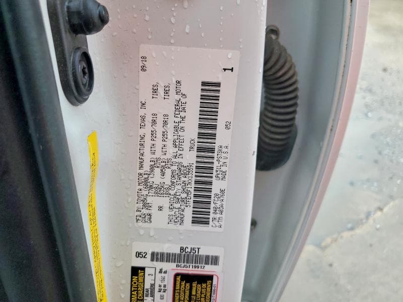 2019 TOYOTA TUNDRA CREWMAX SR5 CREWMAX SR5 12
