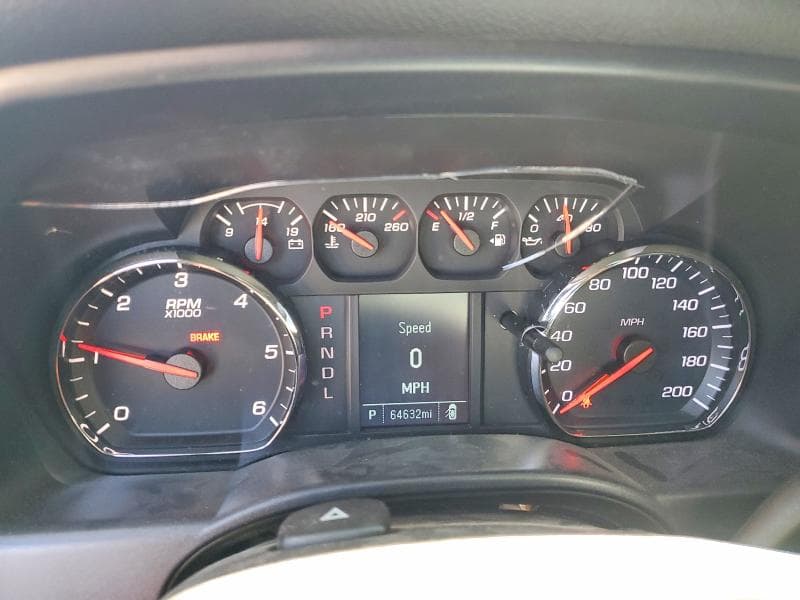 2018 CHEVROLET SILVERADO K1500 CUSTOM K1500 CUSTOM 9