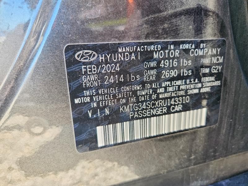 2024 GENESIS G70 2.5T STANDARD 12