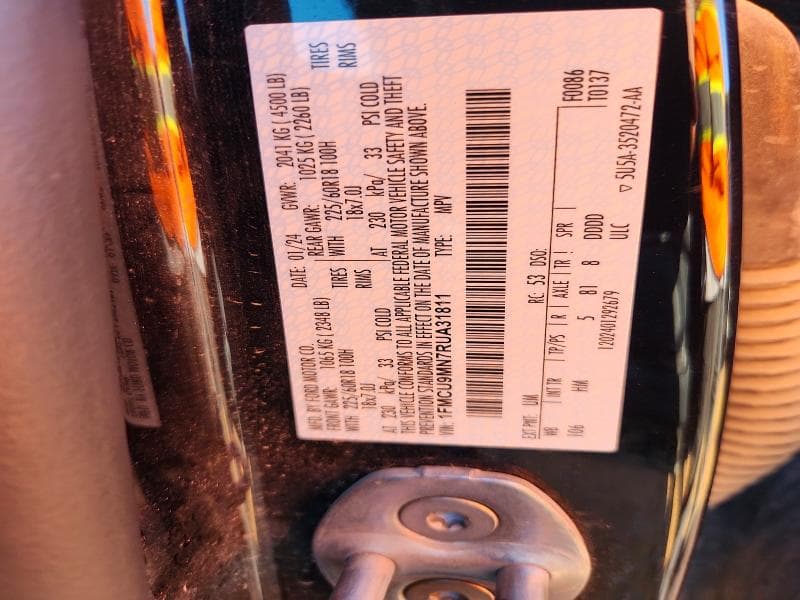 2024 FORD ESCAPE ST LINE 13