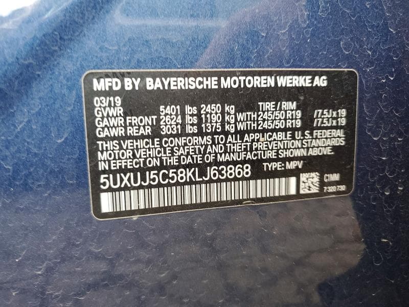 2019 BMW X4 M40I M40I 13