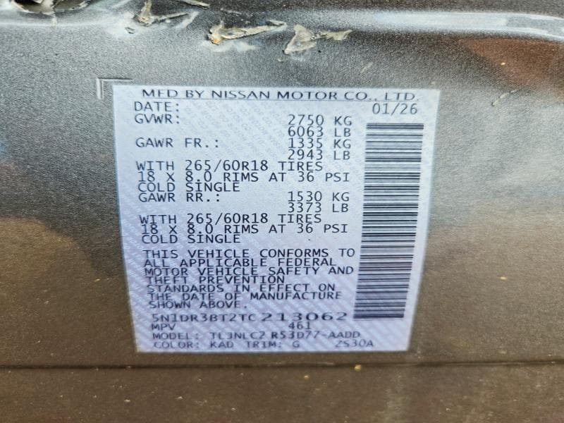 2026 NISSAN PATHFINDER ROCK CREEK 13