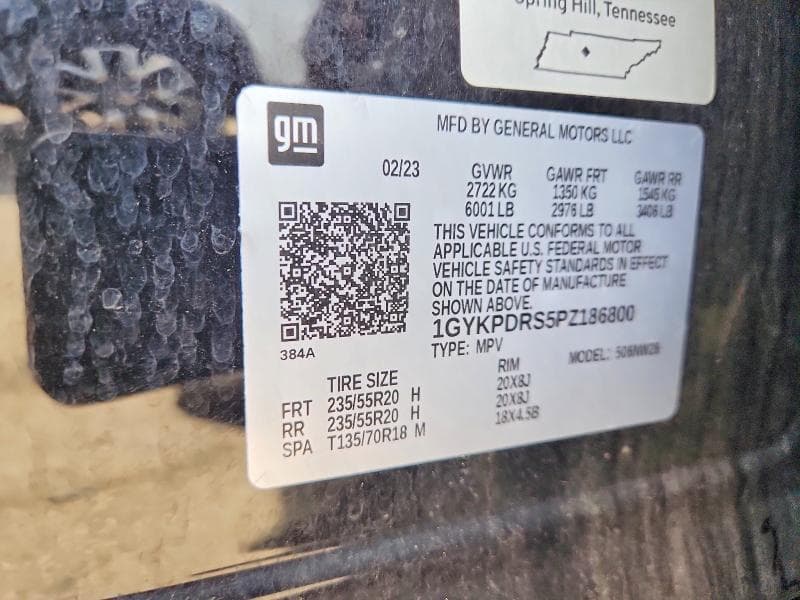 2023 CADILLAC XT6 LUXURY 13