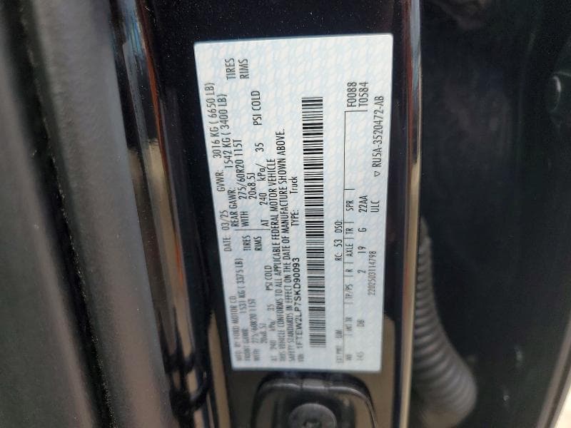 2025 FORD F150 STX 12