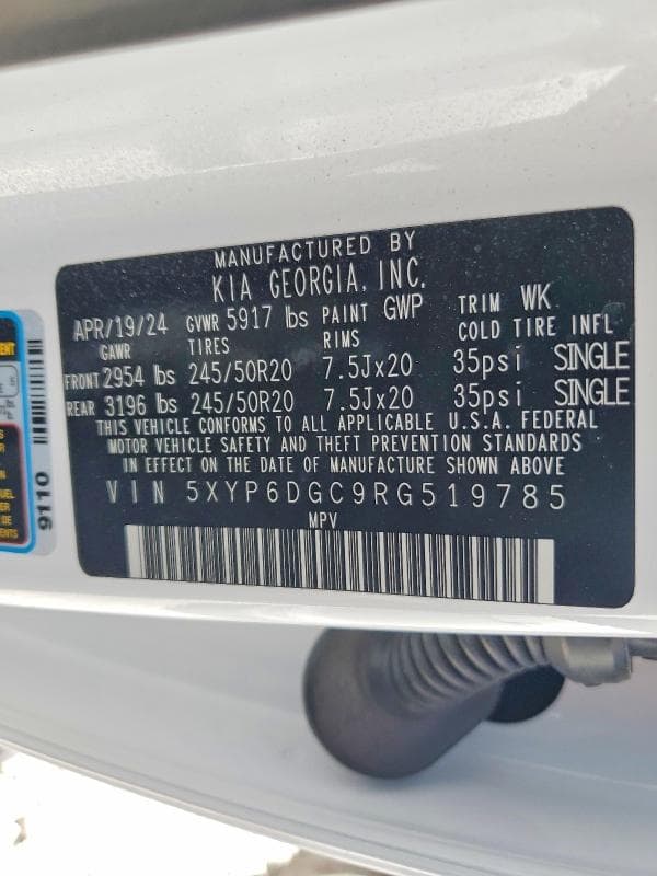 2024 KIA TELLURIDE S 12