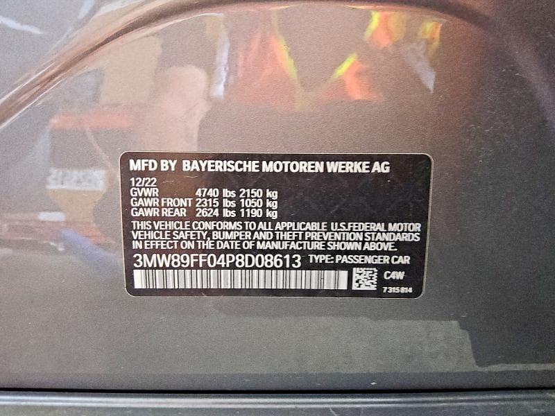 2023 BMW 330XI 12