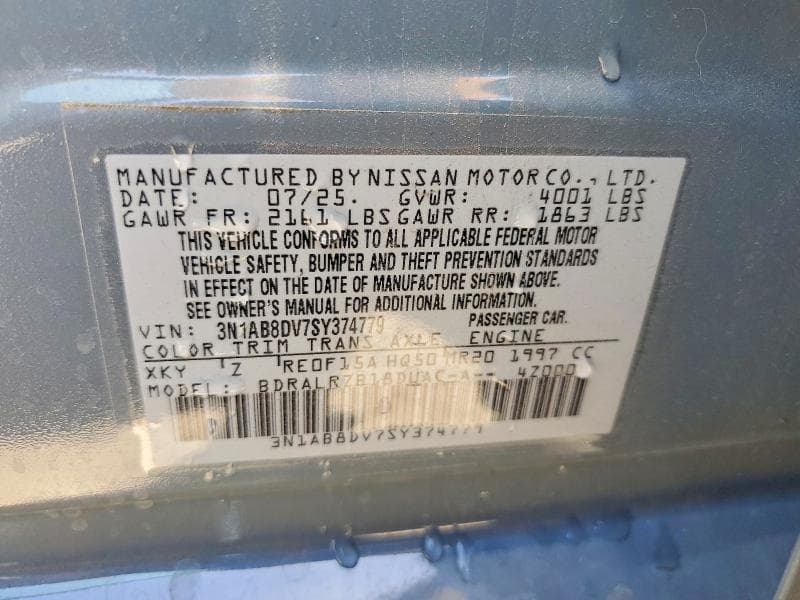 2025 NISSAN SENTRA SR 12