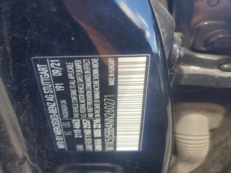 2022 MERCEDES-BENZ CLA AMG 35 4MATIC AMG 35 4MATIC 12