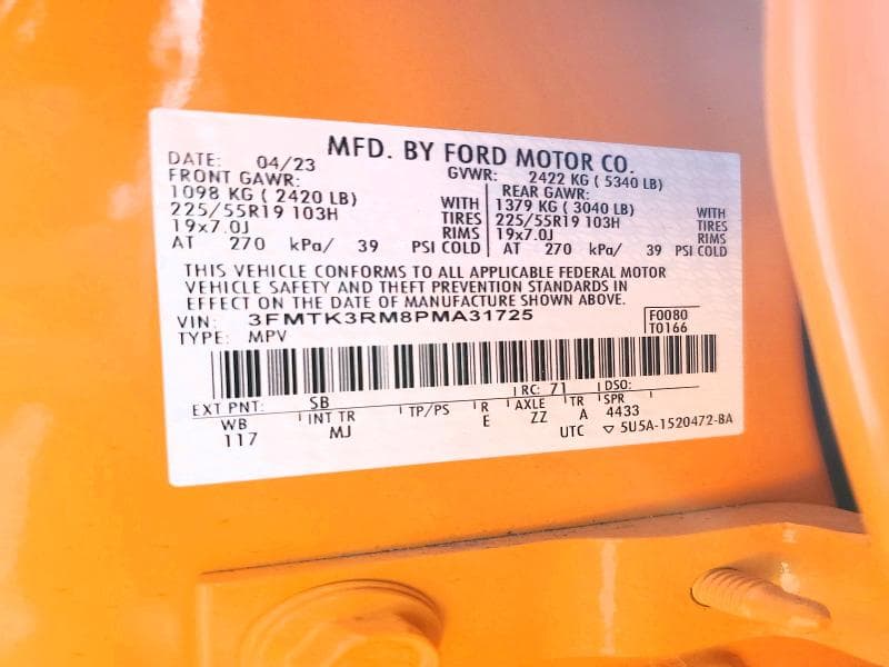 2023 FORD MUSTANG MACH-E PREMIUM 13