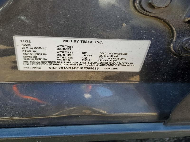 2023 TESLA MODEL Y 12