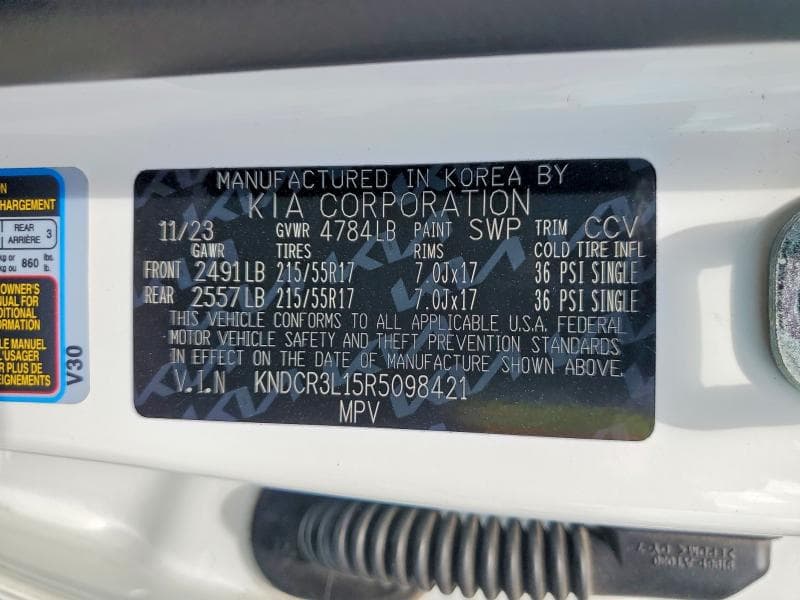 2024 KIA NIRO WIND 14