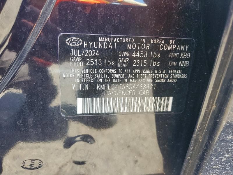 2025 HYUNDAI SONATA SE 12