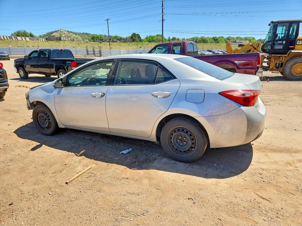 2019 TOYOTA COROLLA LE 2