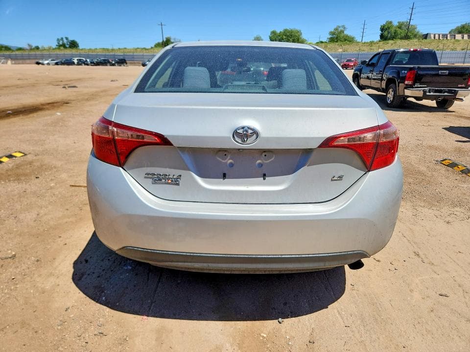 2019 TOYOTA COROLLA LE 6