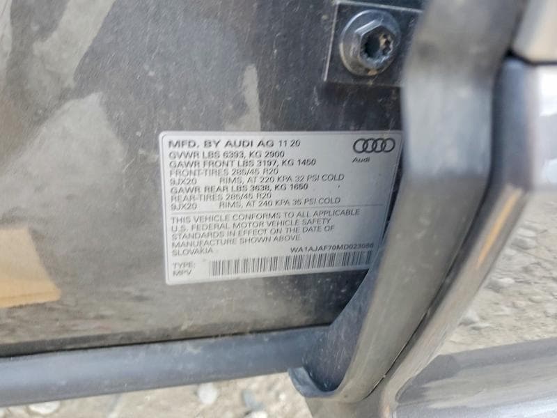2021 AUDI Q7 PREMIUM 13