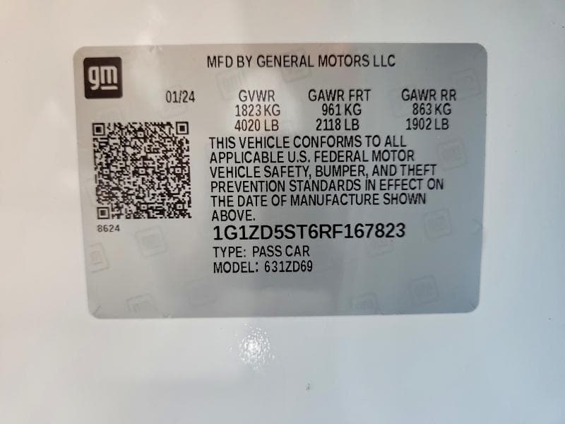 2024 CHEVROLET MALIBU LT LT 13