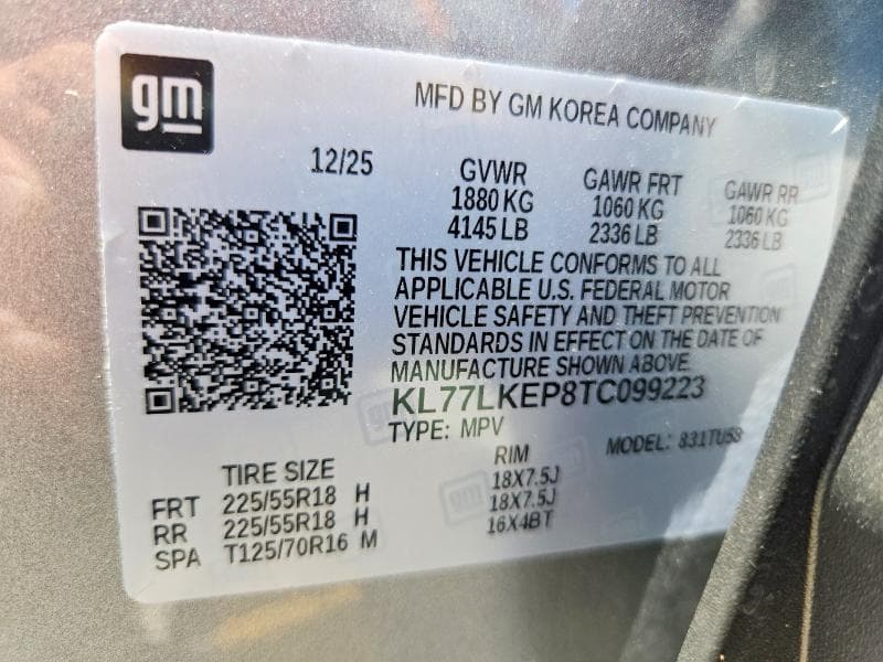 2026 CHEVROLET TRAX ACTIV 12