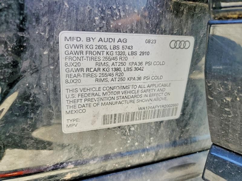 2024 AUDI SQ5 SPORTBACK PREMIUM PLUS 14