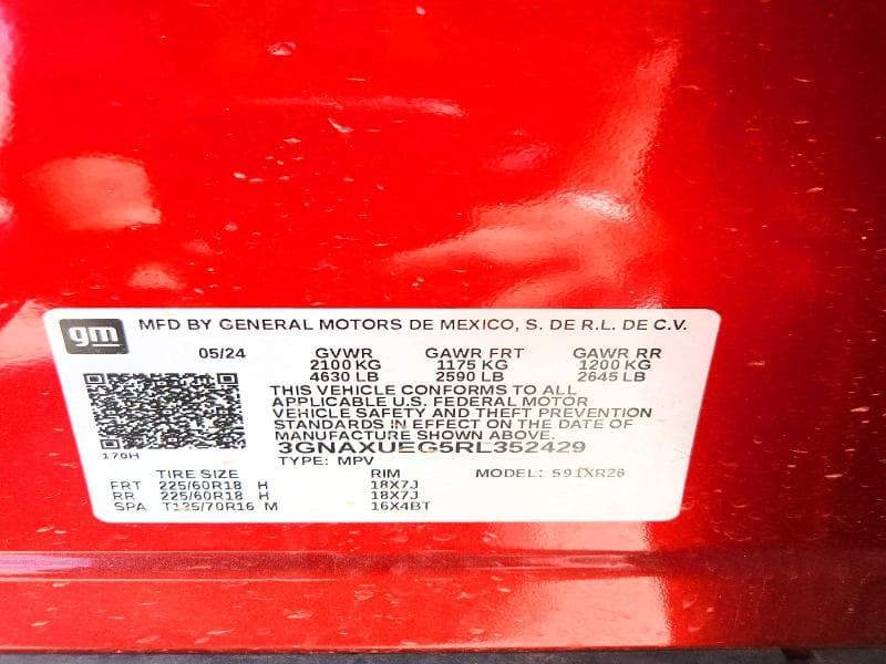 2024 CHEVROLET EQUINOX LT 13