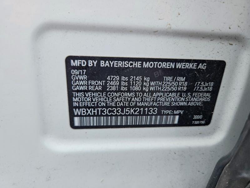 2018 BMW X1 SDRIVE28I 12