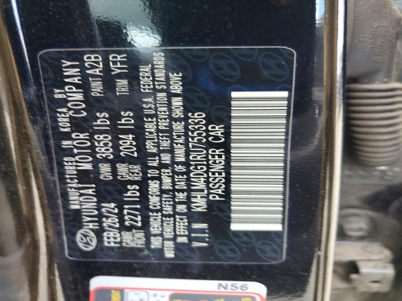 2024 HYUNDAI ELANTRA SEL SEL 12